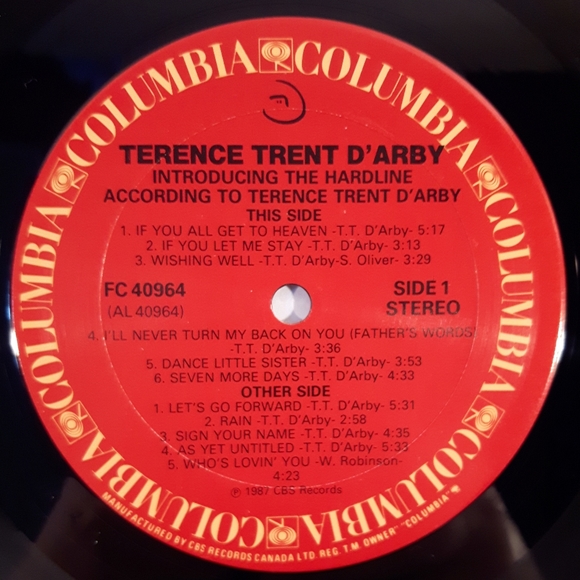 Terence Trent D'arby - Introducing The Hardline According To - Vinyl LP Record - Picture 5 of 6